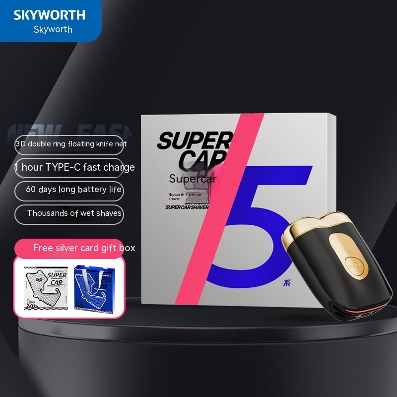 Afeitadora eléctrica mini para hombre Super Running