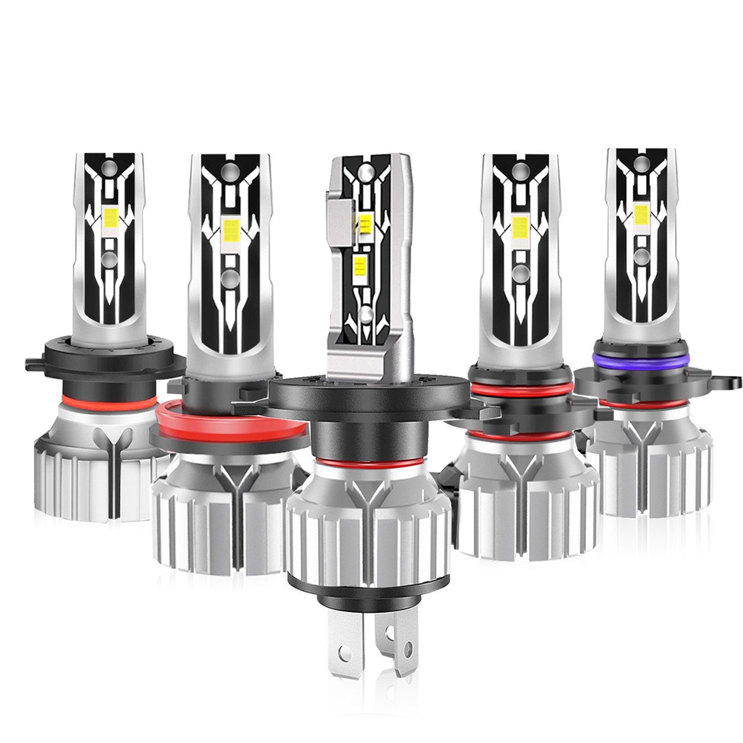 Faros delanteros LED para coche de lejos y de cerca Everbright Power