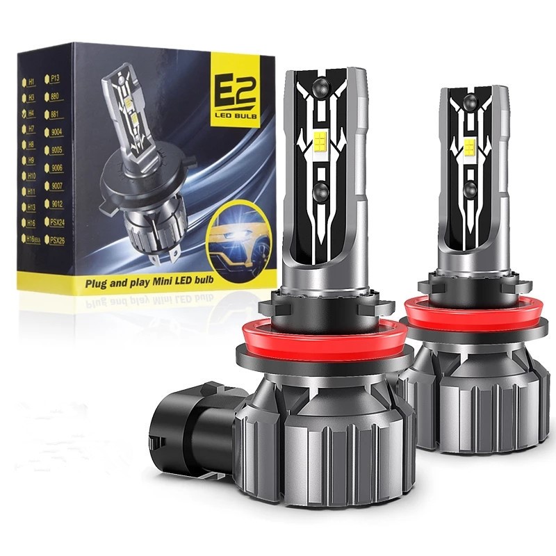Faros delanteros LED para coche de lejos y de cerca Everbright Power