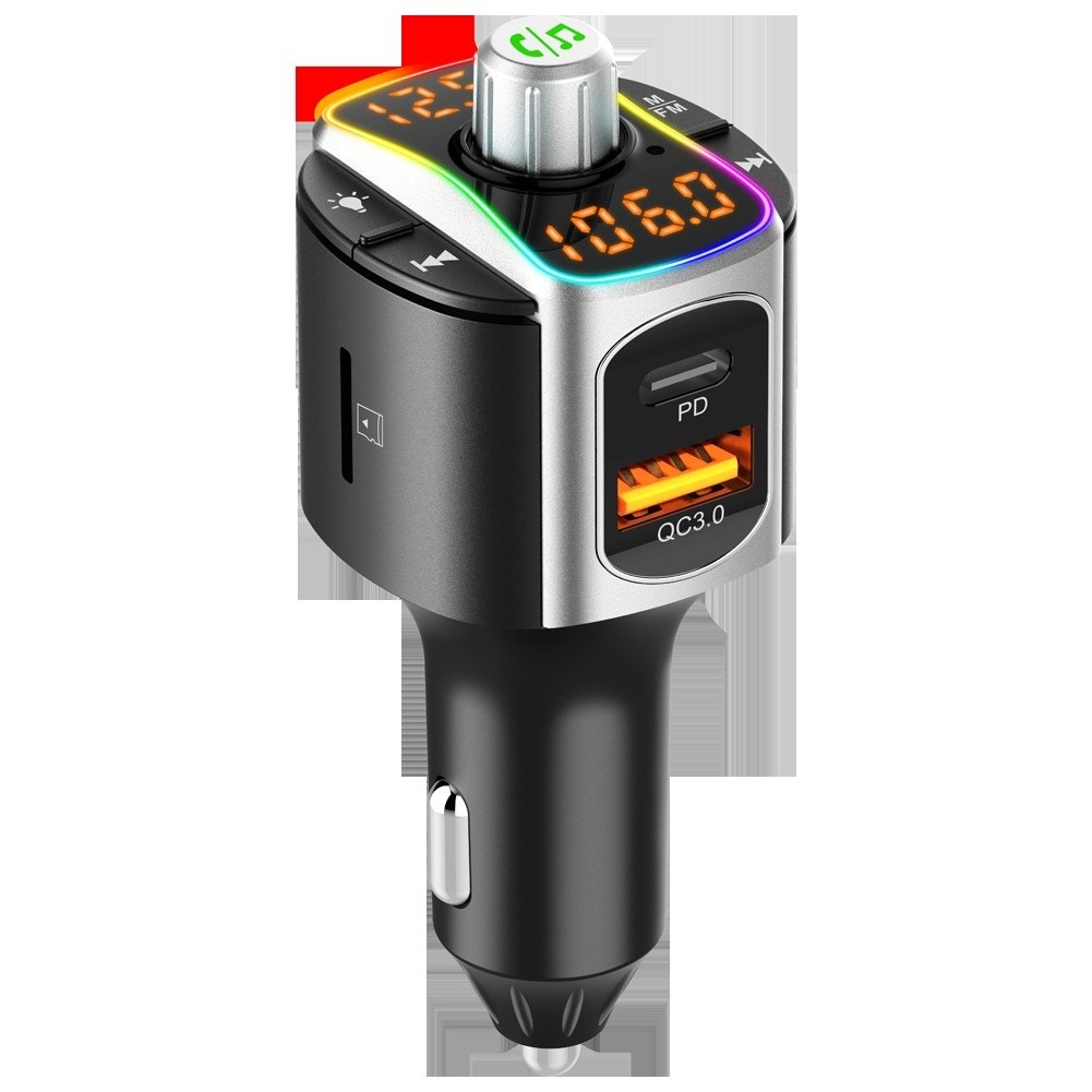 Receptor Bluetooth para coche MP3 con pantalla dual