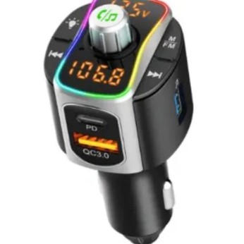 Receptor Bluetooth para coche MP3 con pantalla dual