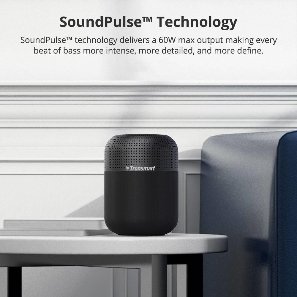 Altavoz Bluetooth pequeño para exteriores con subwoofer