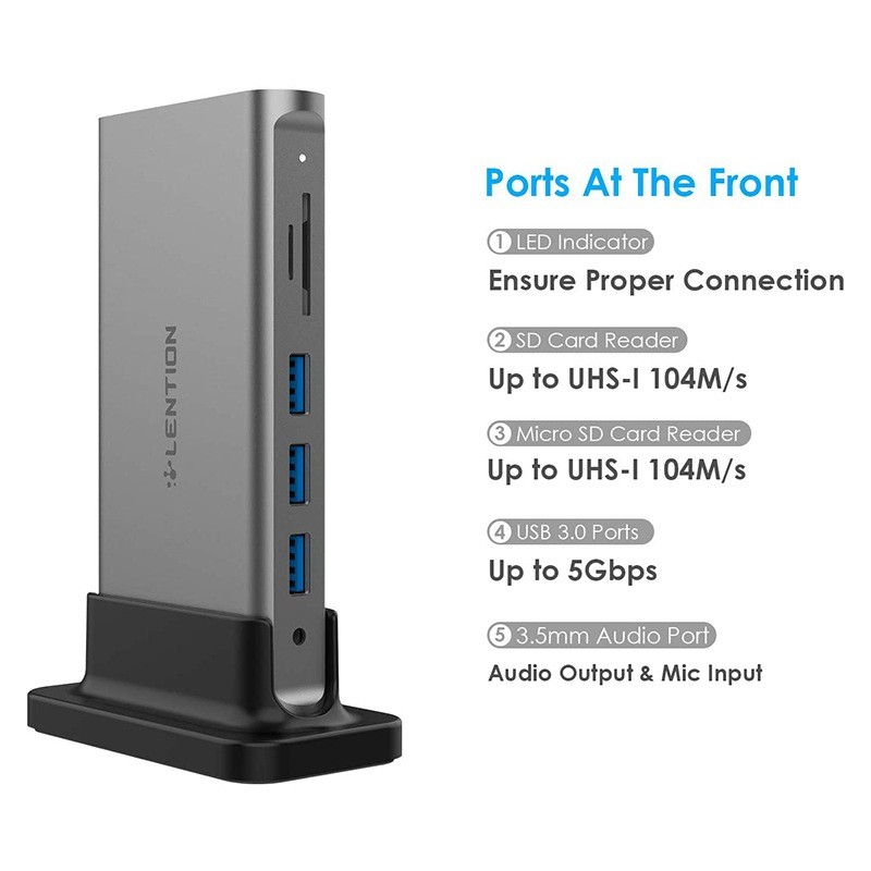 Interfaz USB 11 en 1 de plástico de lujo multifunción