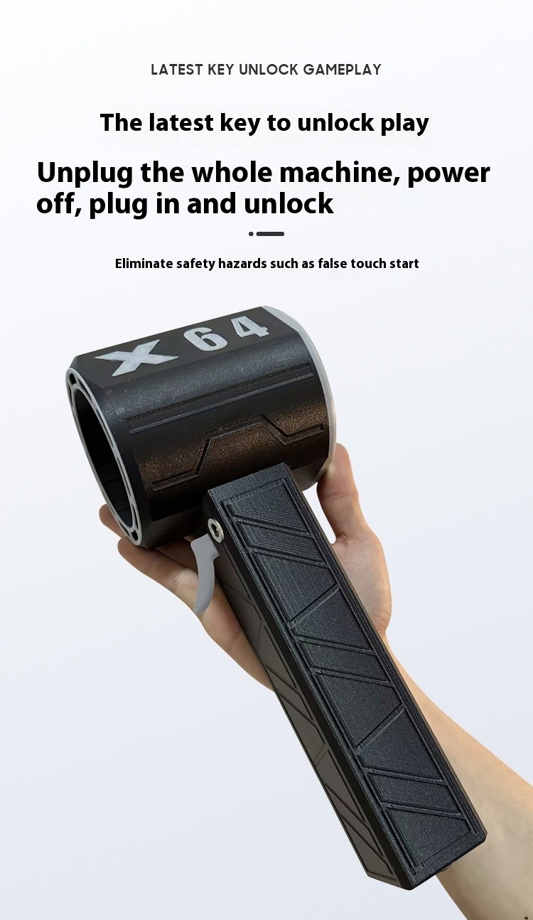 Secador de pelo portátil de mano de grado industrial con ventilador turbo de 64 mm y potencia de hasta 1400 g para lavado de autos