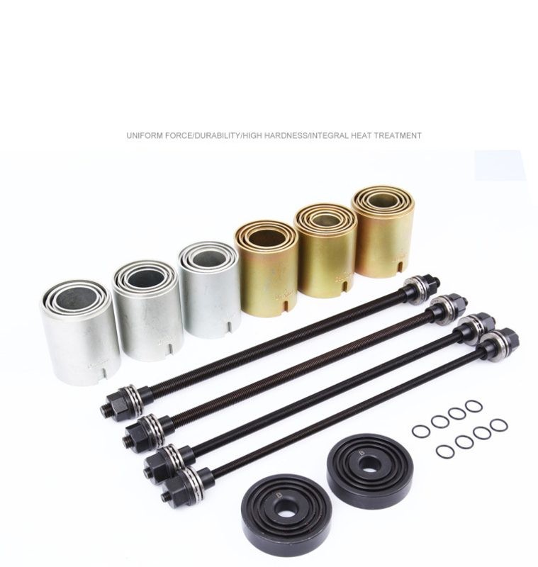 Kit de casquillos de presión y extracción, herramienta de inserción y extracción de cojinetes