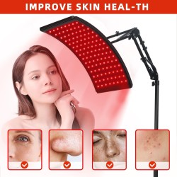 Instrumento de fisioterapia de luz roja sencillo para el hogar