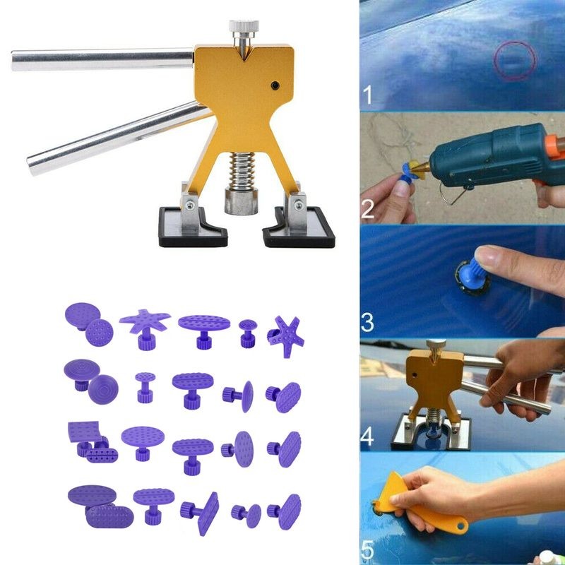 Kit de herramientas para reparación de abolladuras de automóviles PDR