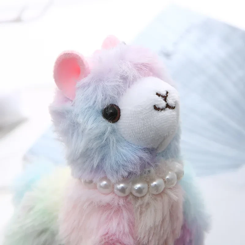 Llavero con colgante de alpaca