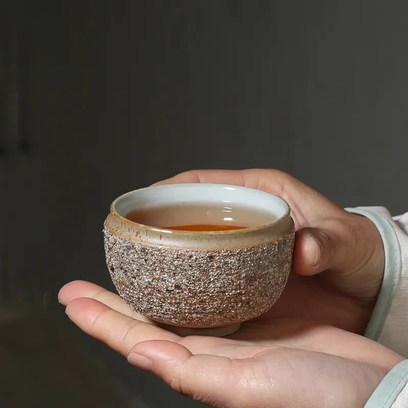 Taza de té individual de gres Rock Mine