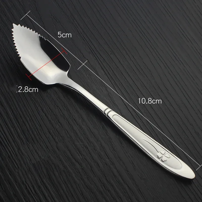 Barro creativo de acero inoxidable para raspar frutas