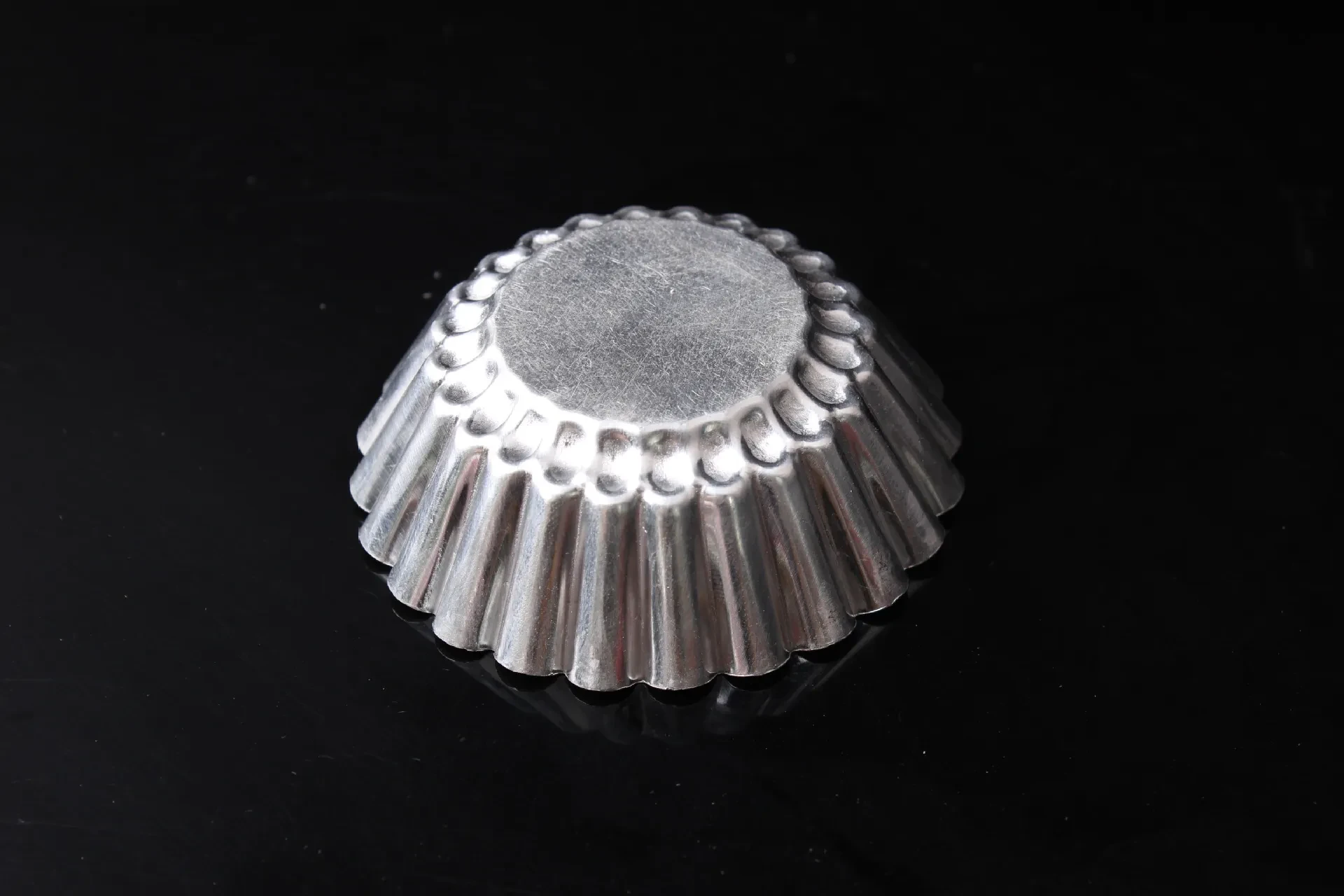 Molde para tarta de huevo de fondo plano