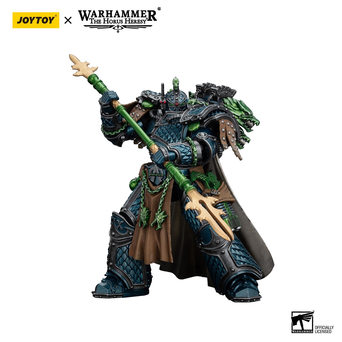 Figura de acción JOYTOY Warhammer 30K 1/18 Alpha Legion Alpharius