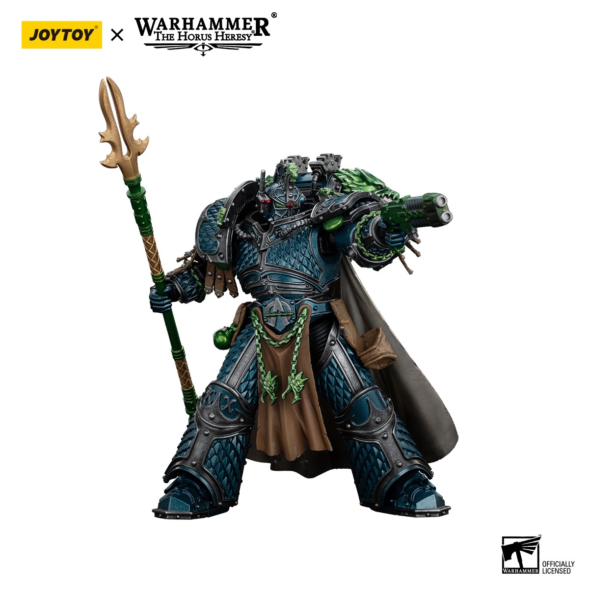 Figura de acción JOYTOY Warhammer 30K 1/18 Alpha Legion Alpharius