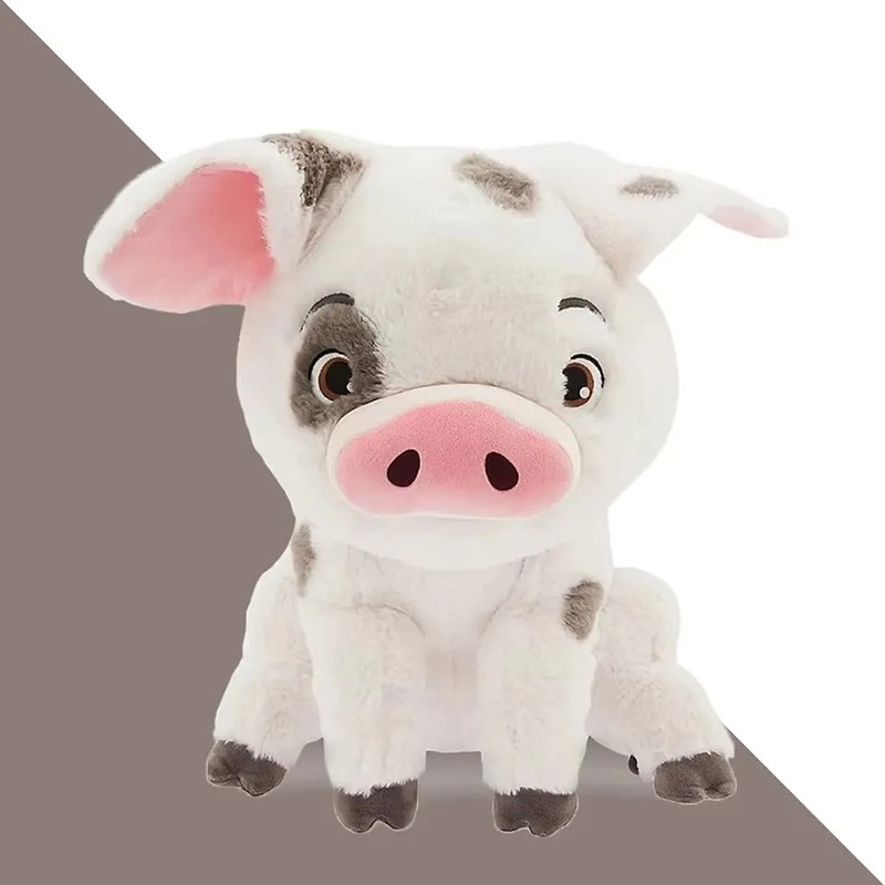 Peluche de cerdo Pua de Moana de 22 cm, bonito muñeco de peluche de dibujos animados para niños