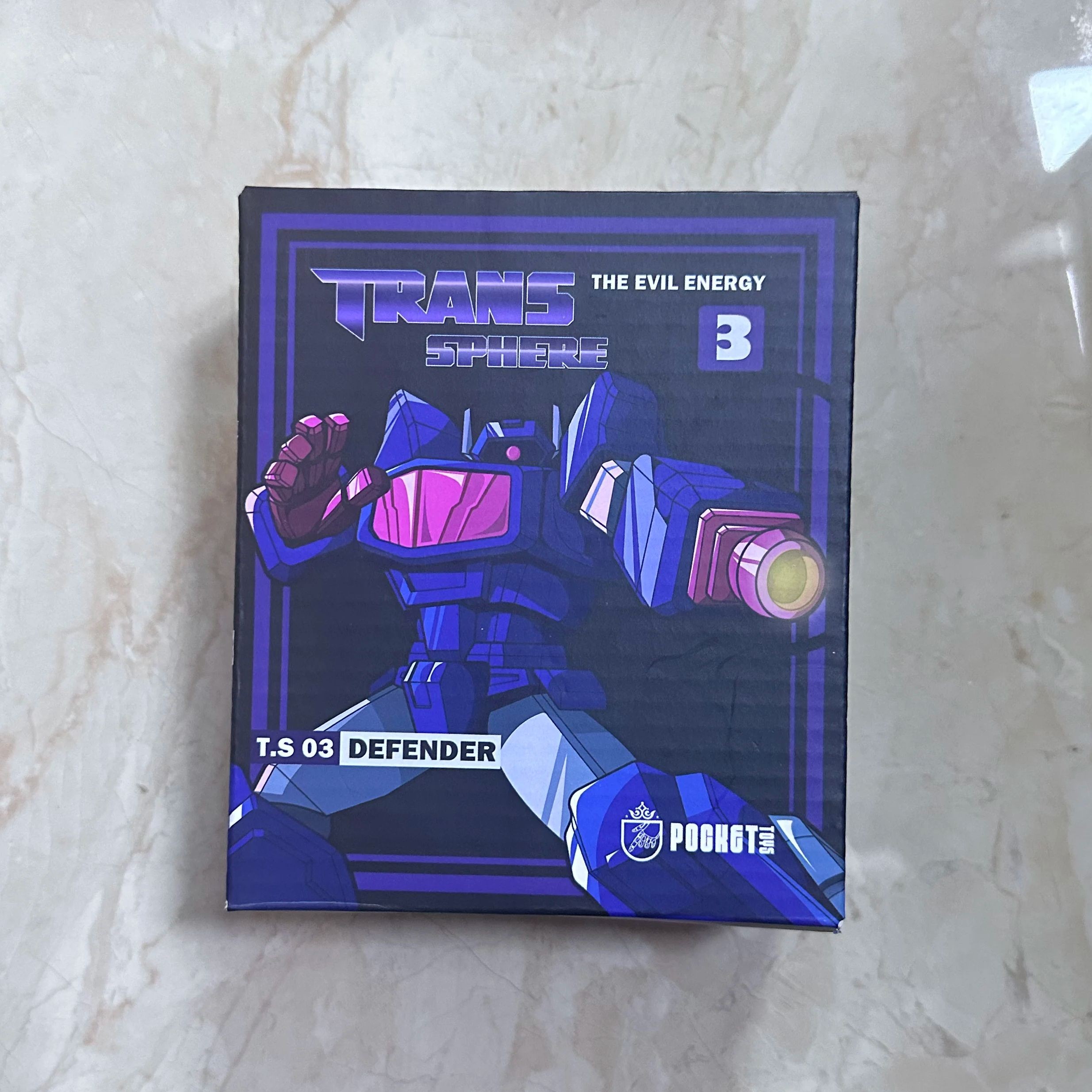 Minitransformador PocketToys PT-03 Shockwave