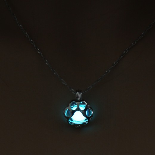 Collar de luz nocturna con forma de animal