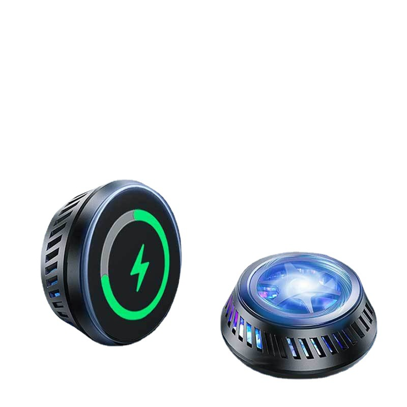 Compatible con Apple, el enfriador de radiador para teléfono móvil es adecuado para la refrigeración líquida con ventilador pequeño de Apple 12.