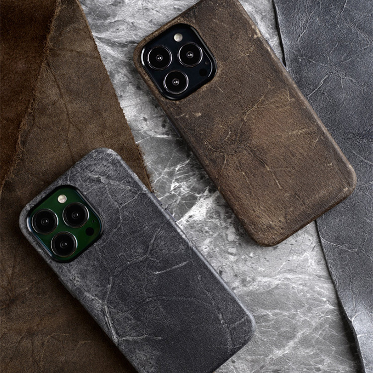 Estuche de Cuero con Absorción Magnética Vintage Senior Niche