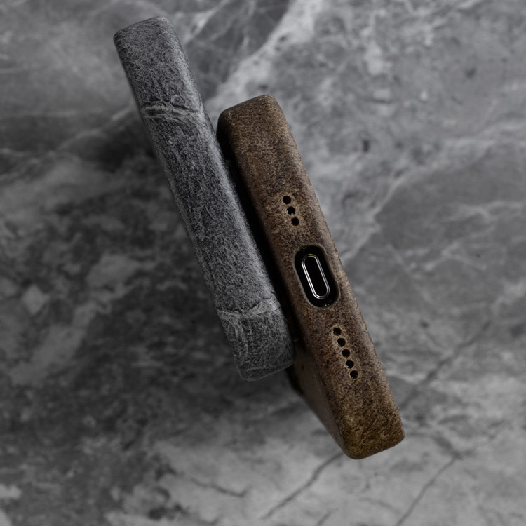 Estuche de Cuero con Absorción Magnética Vintage Senior Niche