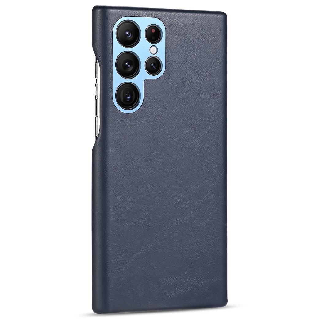 Funda para teléfono móvil sencilla, de cuero suave y resistente a caídas