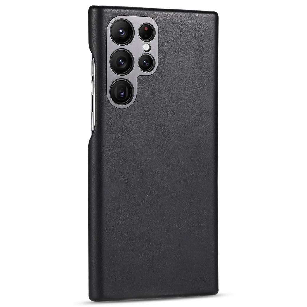 Funda para teléfono móvil sencilla, de cuero suave y resistente a caídas