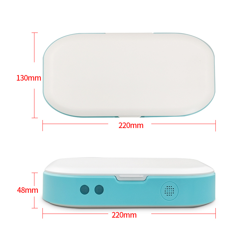 Mascarilla esterilizadora para teléfonos móviles
