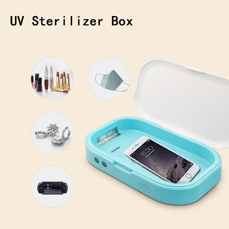 Mascarilla esterilizadora para teléfonos móviles