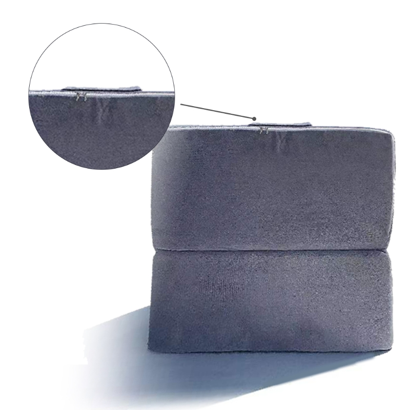 Almohada de cuña para cama con parte superior de espuma viscoelástica de Cushy Form Support