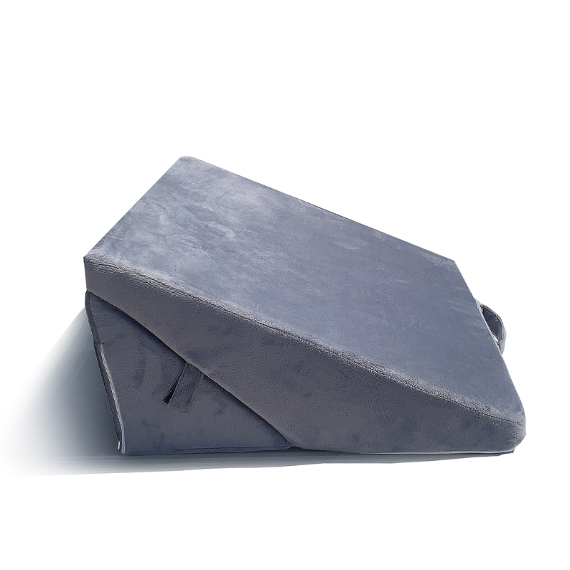 Almohada de cuña para cama con parte superior de espuma viscoelástica de Cushy Form Support