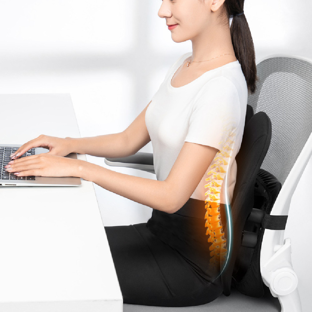 Almohada ergonómica de cintura con iones negativos