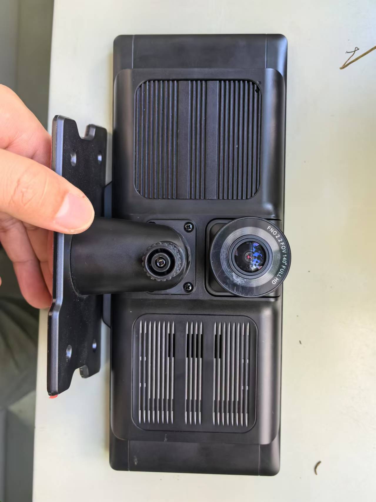 Navegador para coche con pantalla táctil de 1026 pulgadas, todo en uno, grabación frontal y trasera, DVR HD de 1080p.