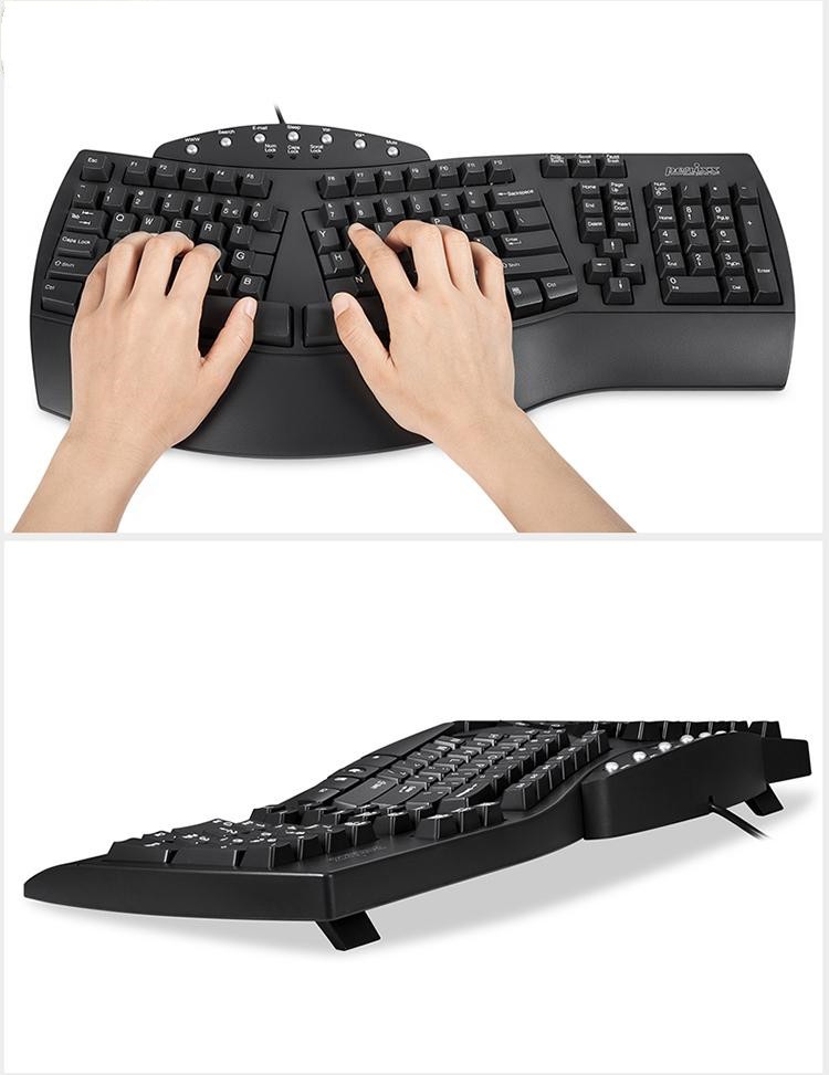Teclado ergonómico dividido Perixx Periboard-512