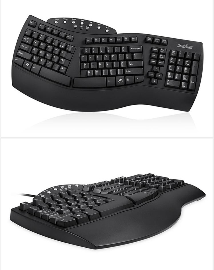 Teclado ergonómico dividido Perixx Periboard-512