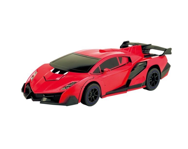 Coche RC, Coche teledirigido y transformers, Lamborghini, Producto genial, Rojo