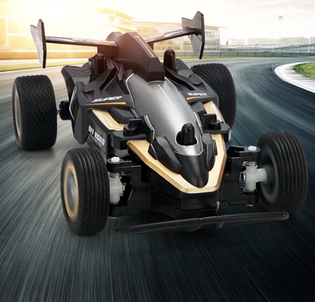 Coche de carreras RC con batería recargable