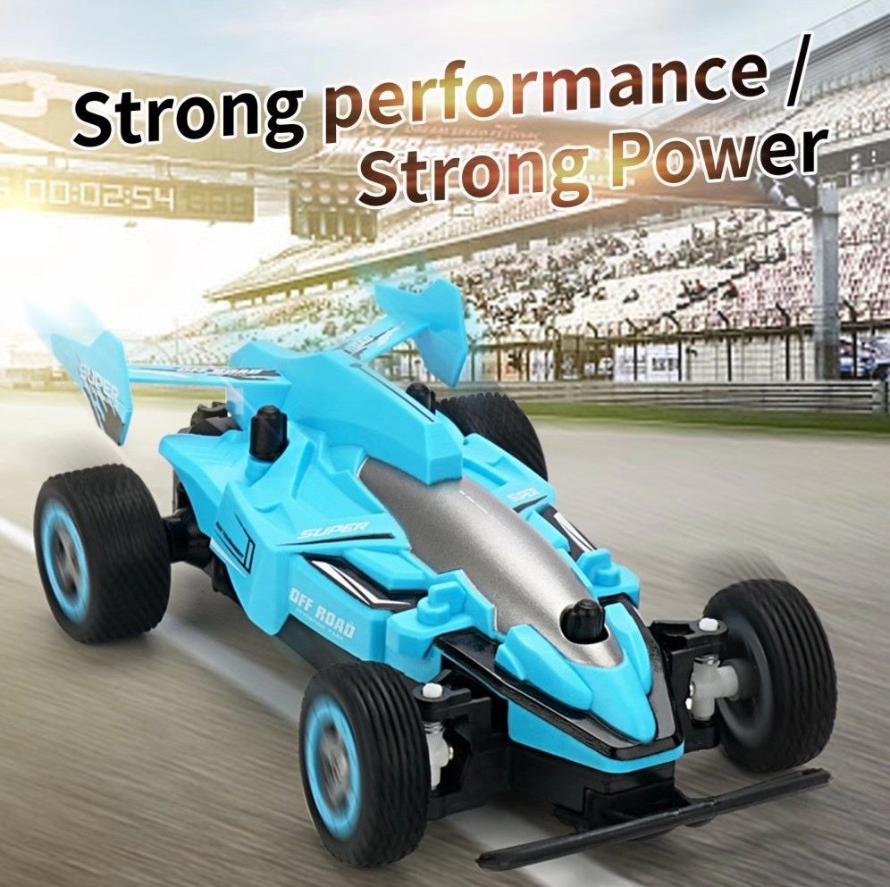 Coche de carreras RC con batería recargable