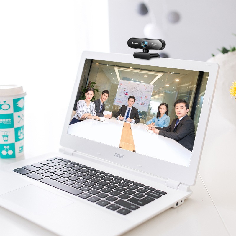 Cámara HD 1080P con enfoque automático, Plug and Play, sin unidad