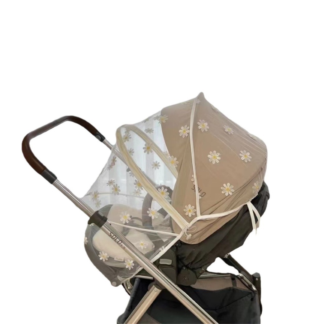 Mosquitera infantil tipo completo universal para cochecito de bebé transpirable