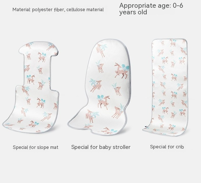 Esterilla de verano de seda helada para bebé