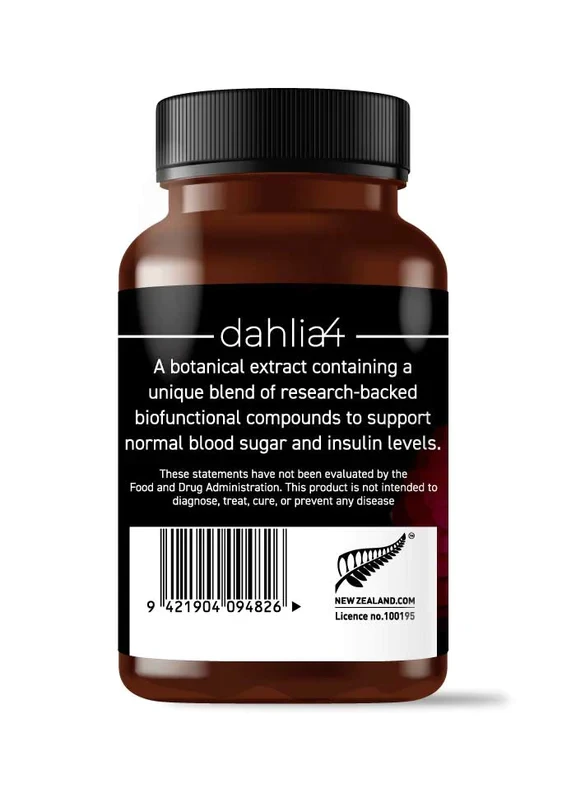 Dahlia4™ Natural Glucose Support x 3 MULTIBUY. FREE SHIPPING