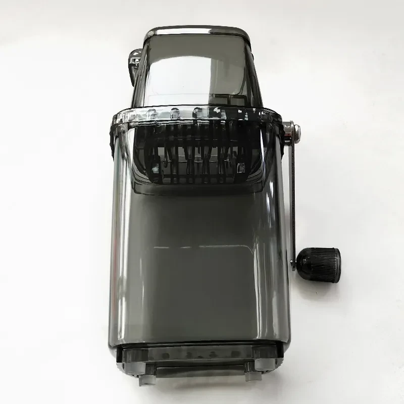 Triturador de hielo manual pequeño y multifuncional para el hogar, aparato de cocina