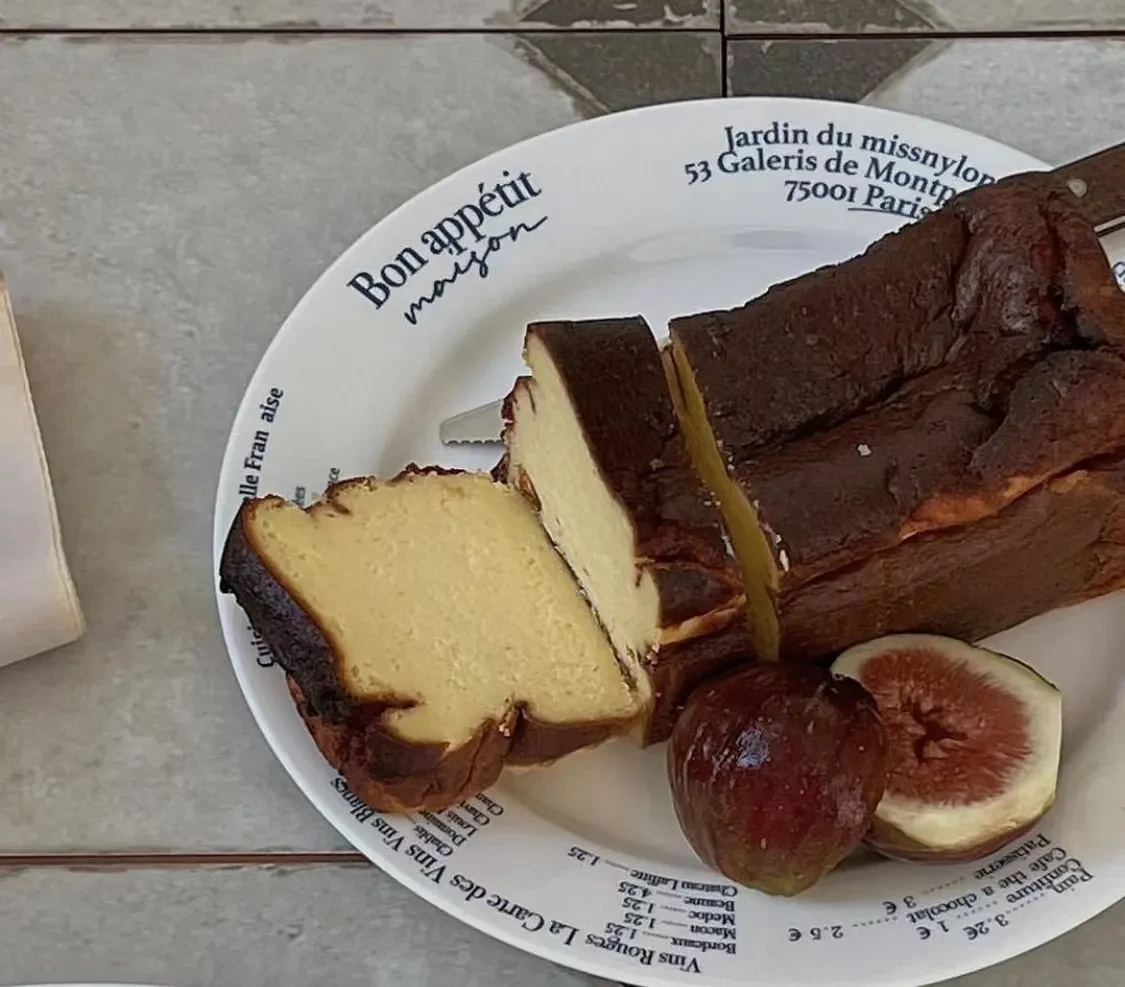 Juego de platos de postre ovalados de cerámica con forma de disco para el desayuno