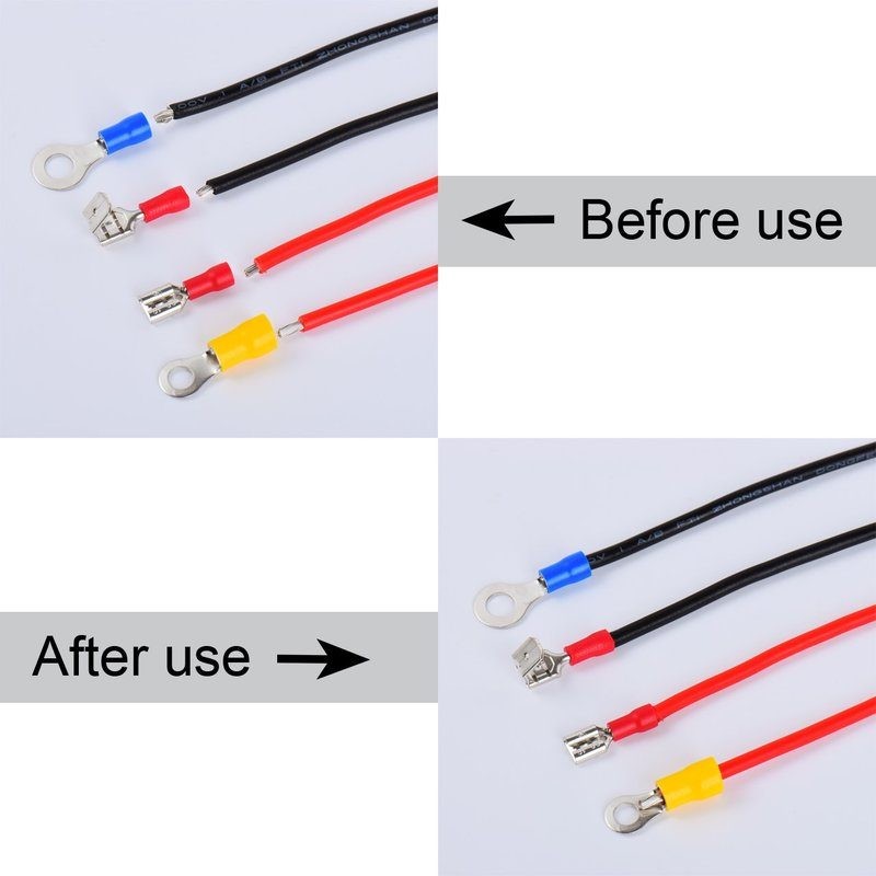 480 conectores de crimpado para terminales de cables eléctricos