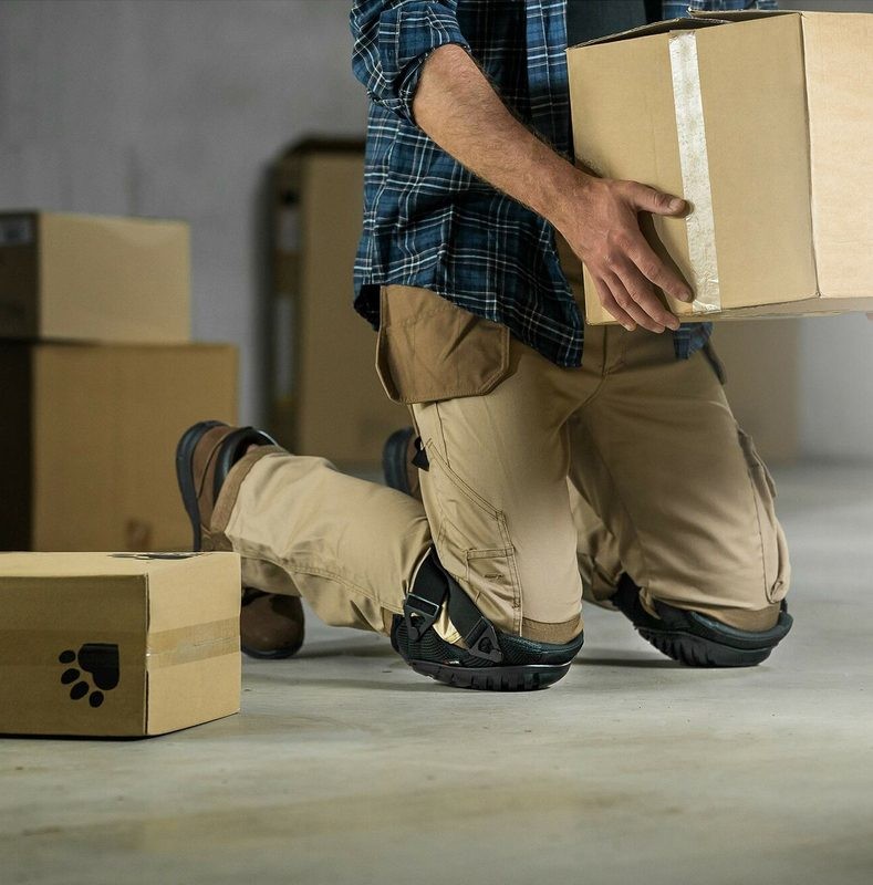 Rodilleras de trabajo de alta resistencia para seguridad en el trabajo y jardinería
