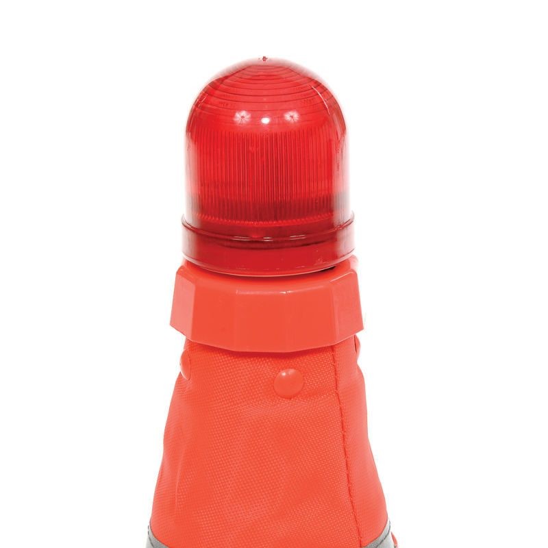 Cono de tráfico LED Cono de seguridad plegable