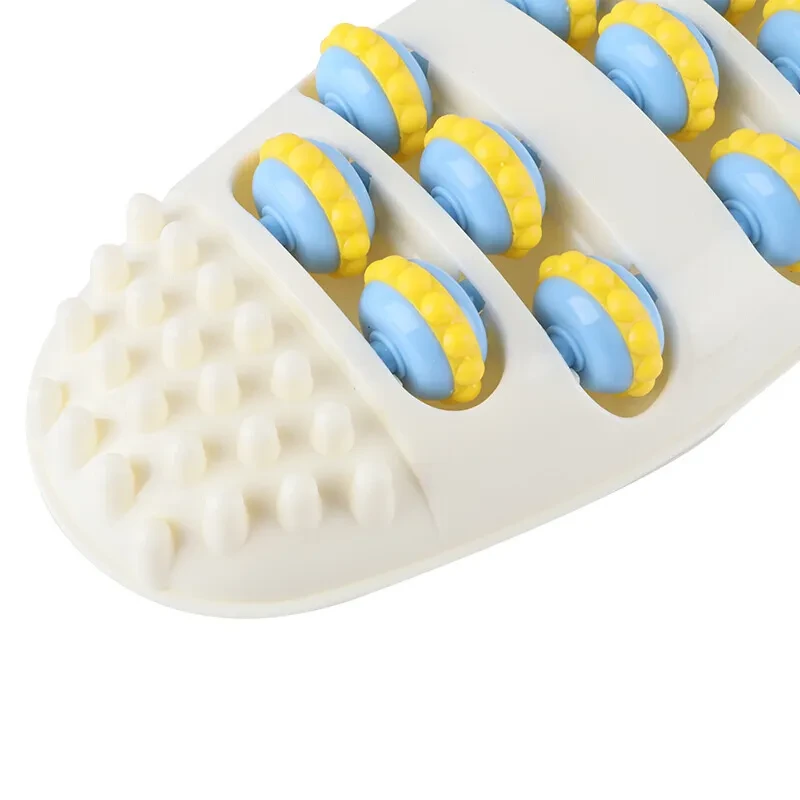 Masajeador de pies portátil para el hogar, almohadilla para pies, rodillo de masaje para puntos de acupuntura.