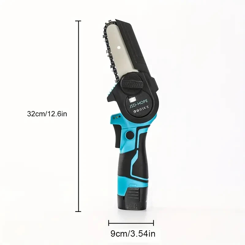 Motosierra eléctrica inalámbrica JSD-HOPE con batería de litio 18650 recargable
