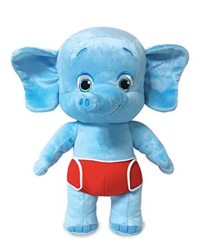 Juguetes de peluche de 25 cm para fiestas de palabras, muñeco de peluche educativo, Lulu, Franny, Bailey, Kip, leopardo, canguro, elefante, panda, juguetes de animales, regalos para niños