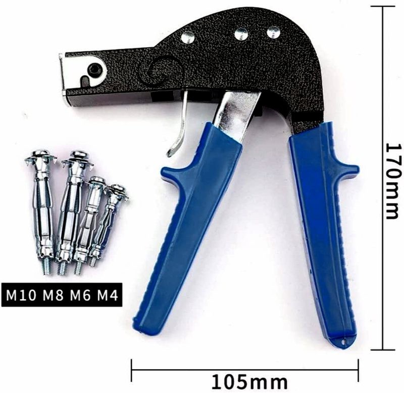 Pistola para colocar anclajes de pared