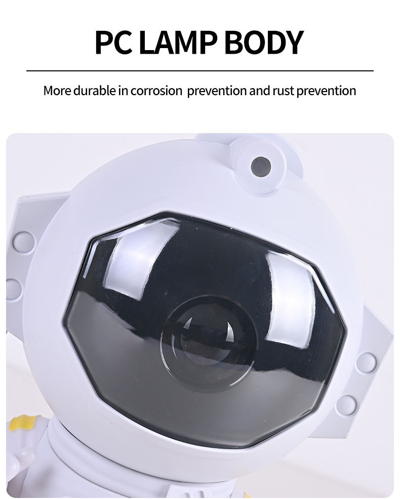 Proyector de estrellas y galaxia, luz nocturna de cielo estrellado, lámpara de astronauta, decoración para el hogar, dormitorio, luminarias decorativas, regalo